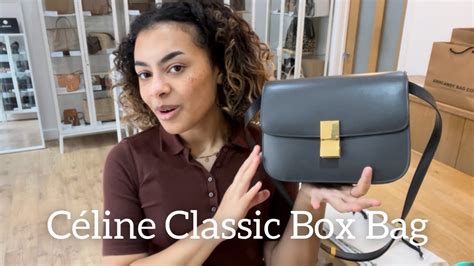 celine classic box teen size|Celine box bag review.